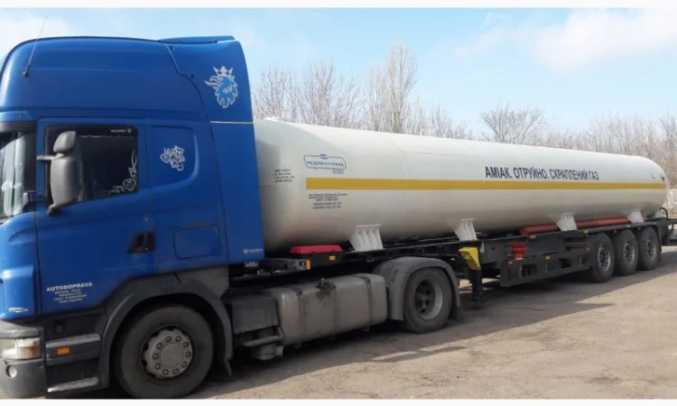 Перевозка аммиака автотранспортом - фото № 1