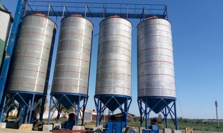 Монтаж охолоджувачів зерна ОБВ-25, ОБВ-40 - фото № 10