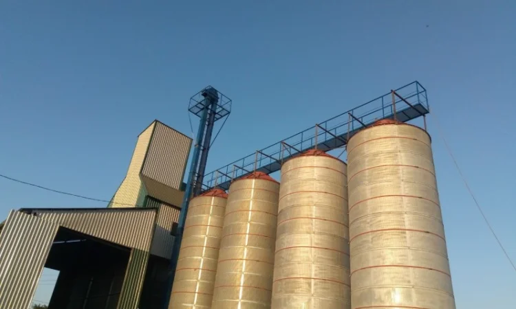 Монтаж охолоджувачів зерна ОБВ-25, ОБВ-40 - фото № 11