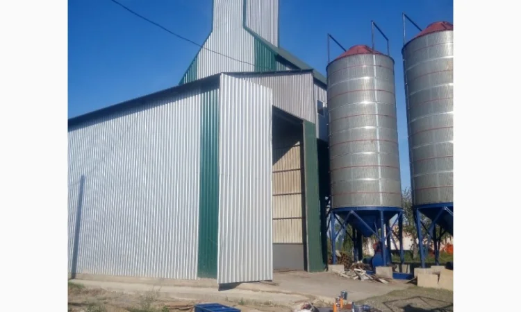 Монтаж охолоджувачів зерна ОБВ-25, ОБВ-40 - фото № 2