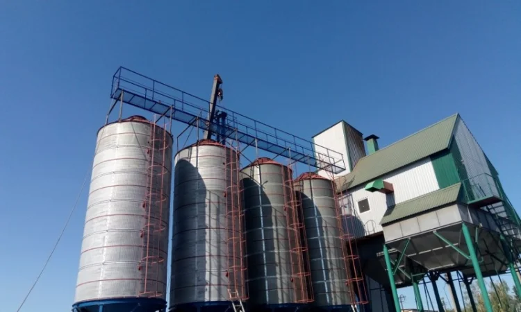 Монтаж охолоджувачів зерна ОБВ-25, ОБВ-40 - фото № 4