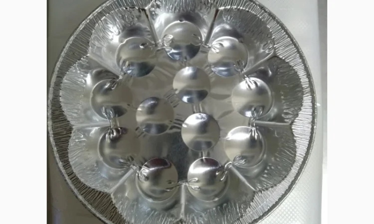 Тарелка алюминиевая для приготовления эскарго - фото № 2