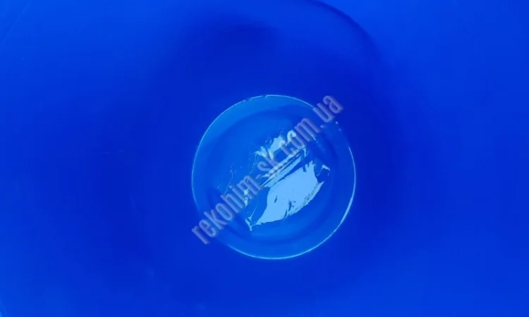 Пластиковая бочка 160л (б/у) с крышкой - фото № 3