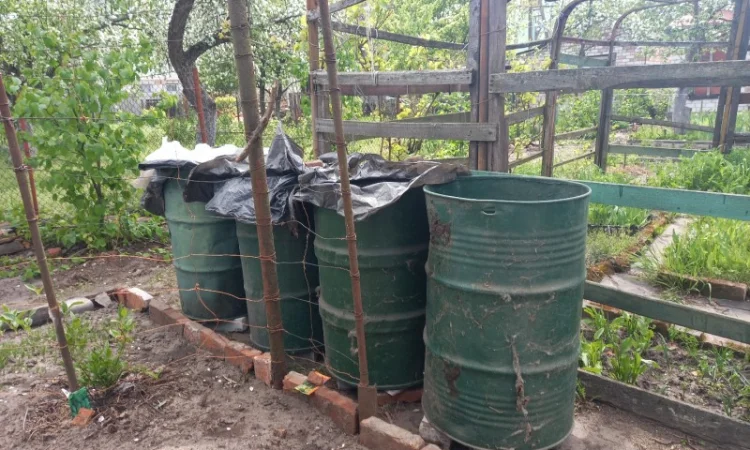 Бочка из толстого металла 250 л – крепкая и недорогая 800 грн - фото № 1