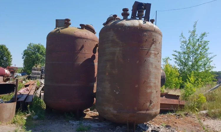 Емкости металлические б/у купить - фото № 1