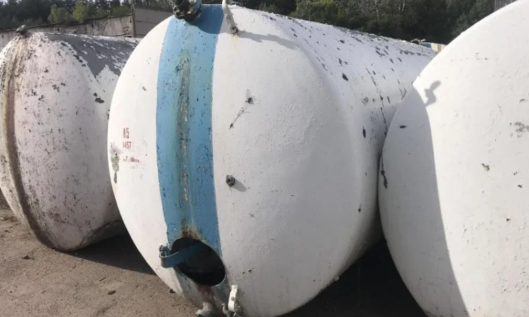 Емкость металлическая 10 м3, резервуар для гсм, бочка для воды, бак - фото № 12