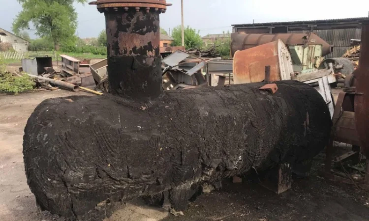 Емкость металлическая 10 м3, резервуар для гсм, бочка для воды, бак - фото № 7