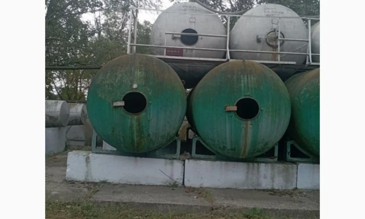 Емальована бочка 50 кубів, резервуар для зберігання - фото № 14