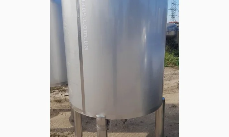 Нержавеющая емкость 1 куб. м. aisi-304 вертикальная новая - фото № 1