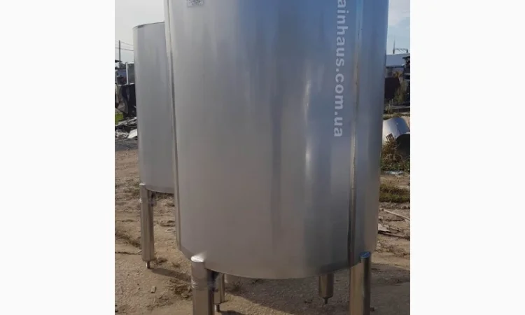 Нержавеющая емкость 1 куб. м. aisi-304 вертикальная новая - фото № 2