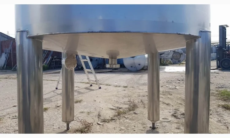 Нержавеющая емкость 1 куб. м. aisi-304 вертикальная новая - фото № 4