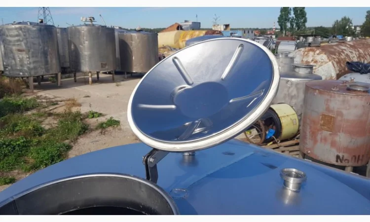 Нержавеющая емкость 1 куб. м. aisi-304 вертикальная новая - фото № 5