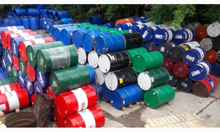 Металеві бочки 200л б/у на продаж в Харкові - фото № 1