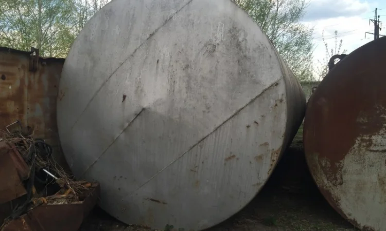 Бочки 75м3 металлическая емкость б/у - фото № 1