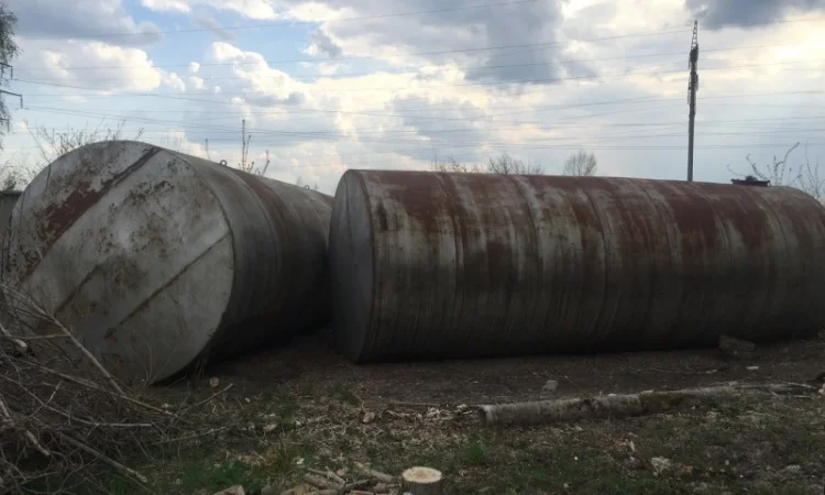 Бочки 75м3 металлическая емкость б/у - фото № 8