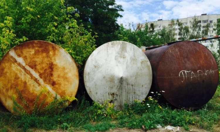 Бочка 10м3 б/у металлическая емкость - фото № 5