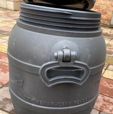 Бочка пластиковая 20 л для непищевой продукции - фото № 3