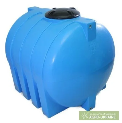 Пластиковые бочки для воды разных объемов - фото № 1