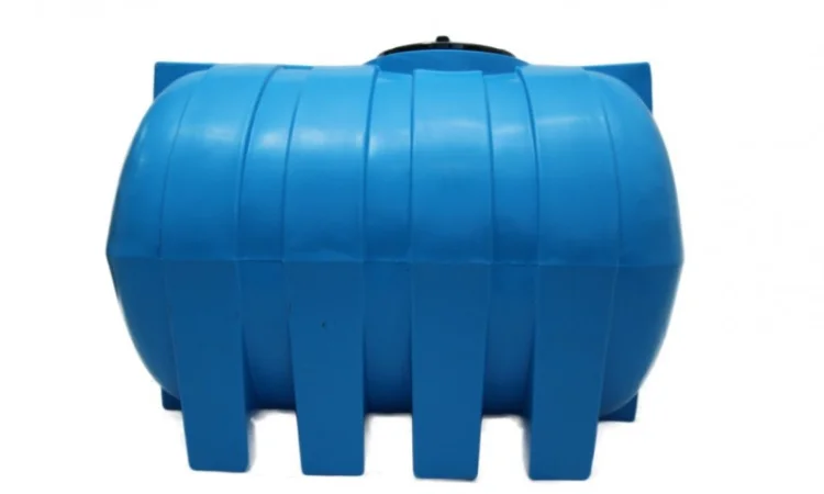 Пластиковая горизонтальная емкость G-1000 литров - фото № 1