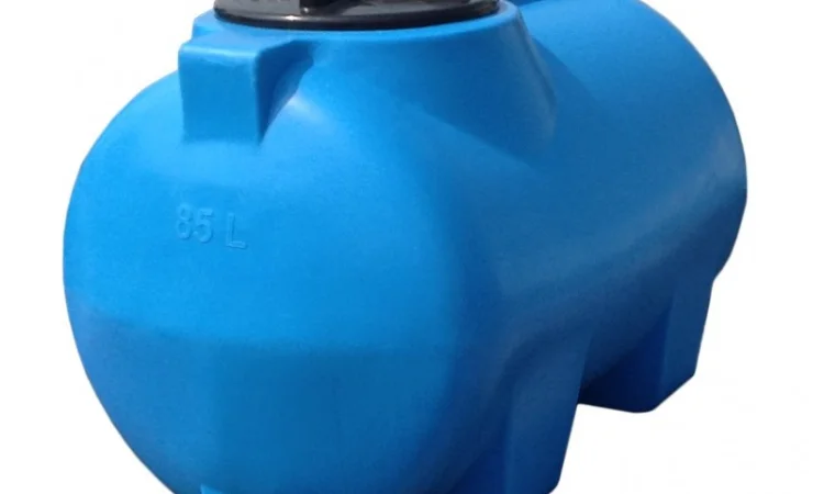 Полиэтиленовая горизонтальная емкость G-85 л - фото № 1