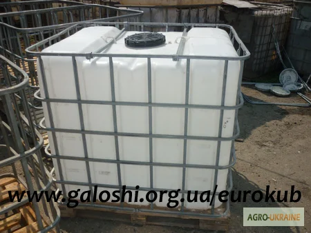 Продажа новых и б/у еврокубов (IBC контейнеров) 1000л, чистые - фото № 2