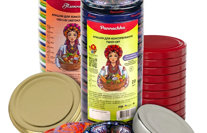 Кришки для консервації СКО, Твіст-офф, Автоклавна - фото № 1