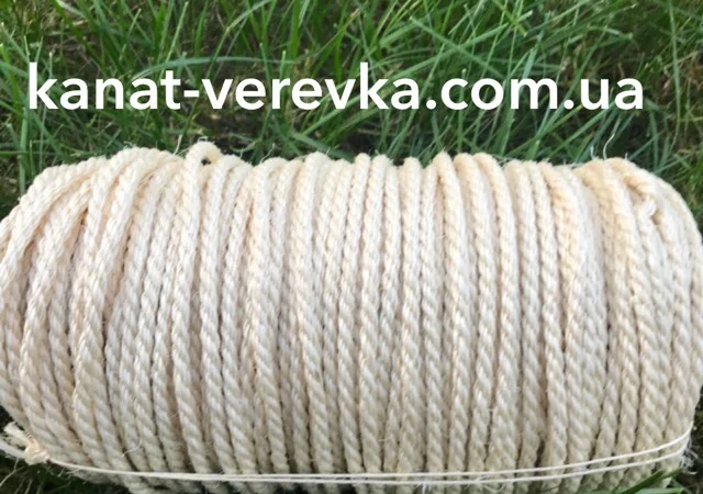Канат сизалевый 6мм 100м - фото № 3