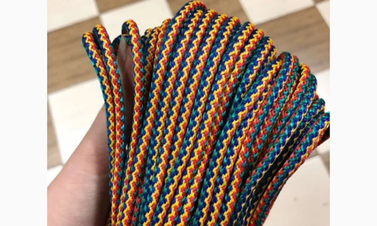 Вязаный шнур. Диаметр: 6мм-100м - фото № 3