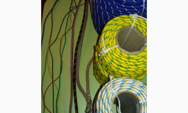 Шнур плетеный полипропиленовый. Диаметр 6мм - 50м - фото № 2