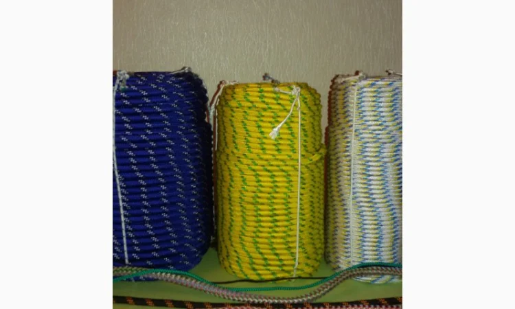 Шнур плетеный полипропиленовый, диаметр 6 мм, длина 50 м - фото № 3