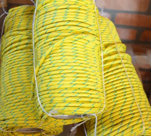 Шнур плетеный полипропиленовый. Диаметр 6мм - 50м - фото № 4