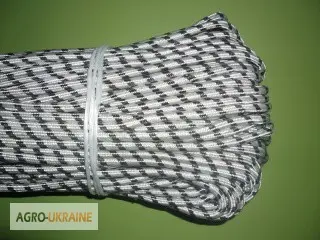 Шнур плетений поліпропіленовий. Діаметр 6мм - 50м - фото № 7
