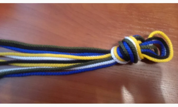 Шнур плетеный полипропиленовый. Диаметр 6мм - 50м - фото № 7