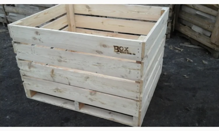 Деревянный контейнер для овощей 1200×1000×800 мм - фото № 1