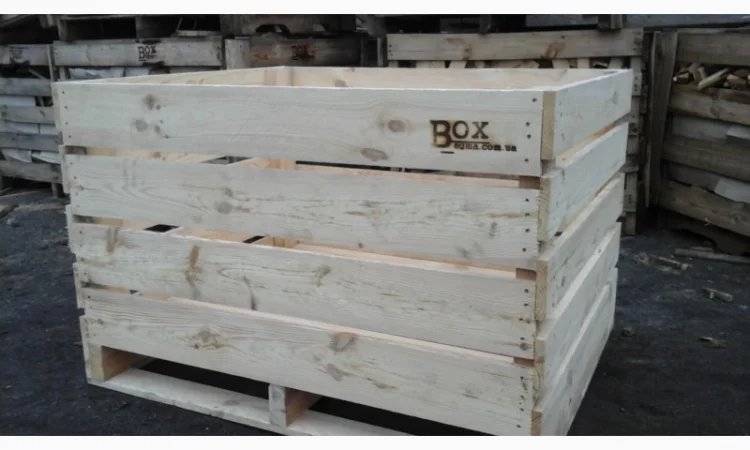 Деревянный контейнер для овощей 1200×1000×800 мм - фото № 2