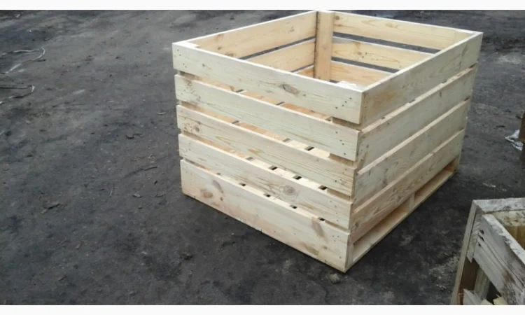 Дерев'яний контейнер для овочів 1200×1000×800 мм - фото № 3