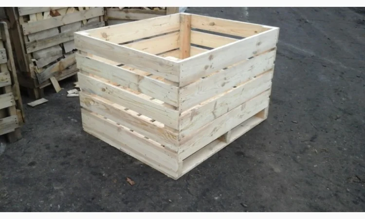 Деревянный контейнер для овощей 1200×1000×800 мм - фото № 4