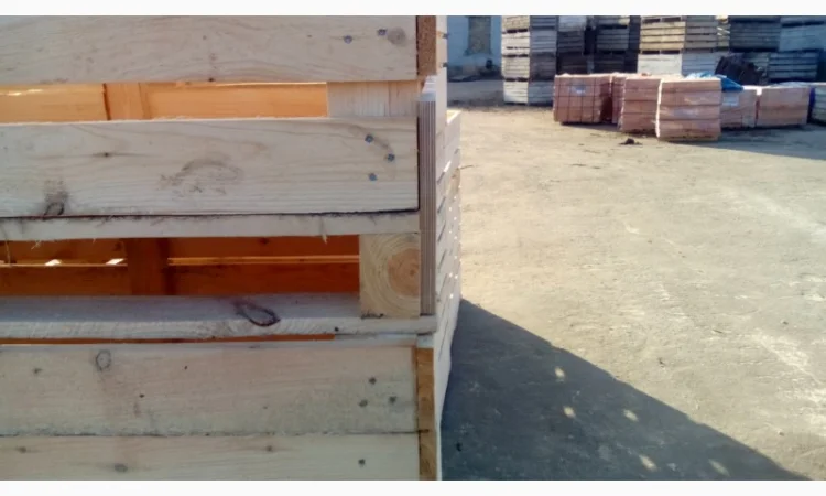 Дерев'яний контейнер для зберігання та транспортування - фото № 3