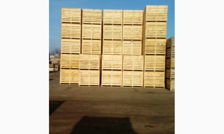 Дерев'яний контейнер для зберігання та транспортування - фото № 5