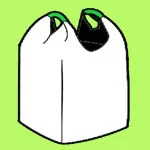 Двохпетлевий биг-бег для упаковки - фото № 1