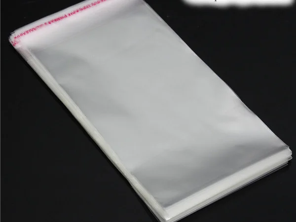 Прозрачные пакеты с липкой лентой и клапаном – полипропиленовые БОПП - фото № 2