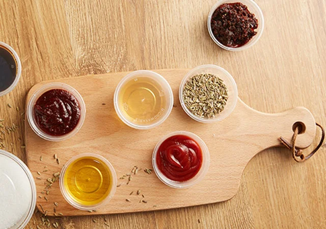 Контейнер для соуса 100 мл с плотной крышкой - фото № 2