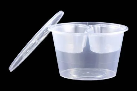 Порционные пластиковые контейнеры 1л для еды - фото № 1