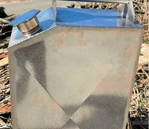 Канистра алюминиевая, н/ж и металлическая 5, 10, 20л - фото № 2