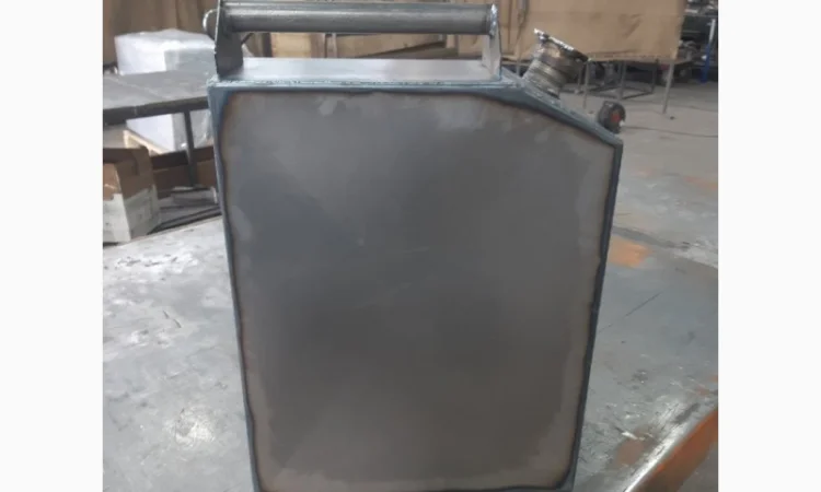 Канистра алюминиевая, н/ж и металлическая 5, 10, 20л - фото № 4