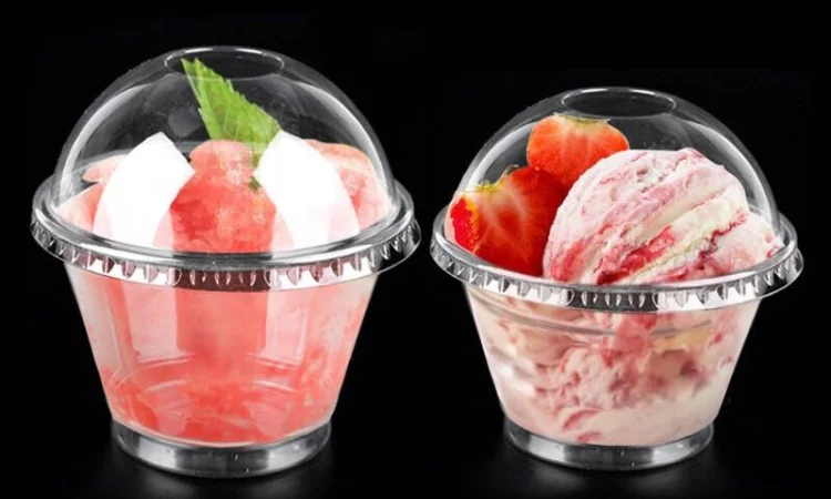 Купольні стакани з кришкою 200-500 мл для напоїв - фото № 4