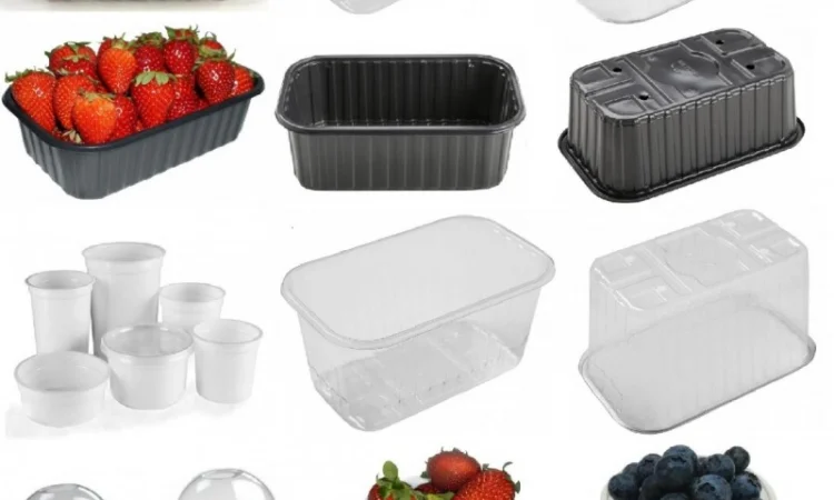 Пинетки, лотки и стаканчики для упаковки ягод и овощей - фото № 2