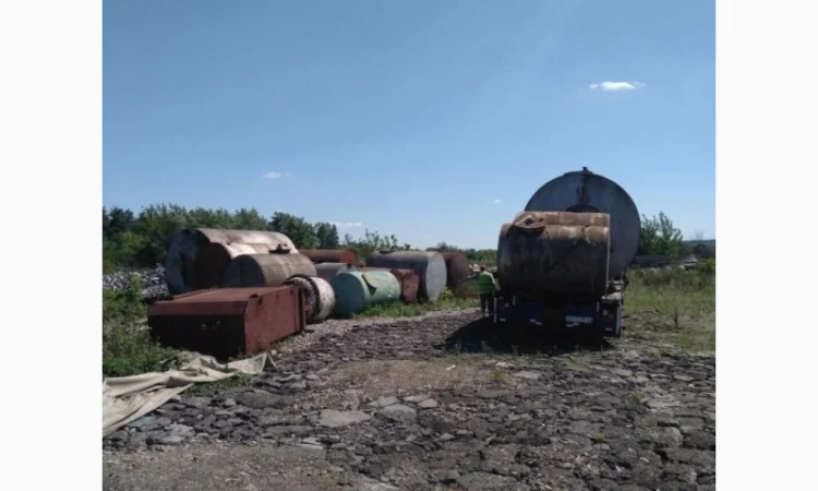 Металлические ёмкости б/у разных объёмов - фото № 4