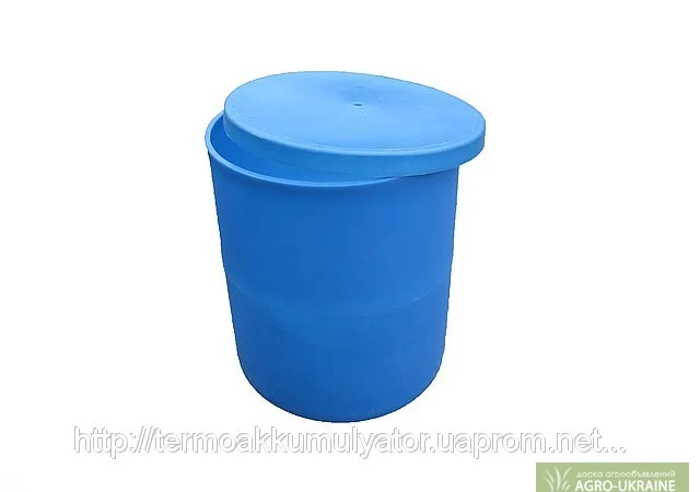 Пищевые емкости объемом 310 литров с крышкой - фото № 1