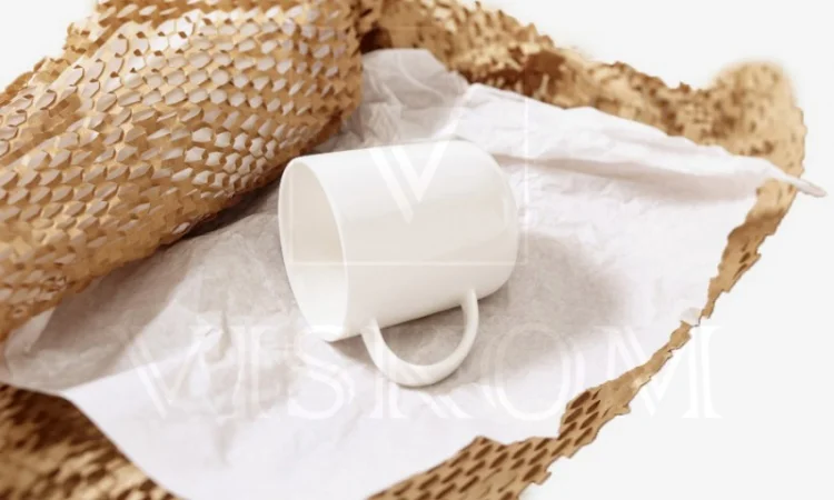 Cотовая крафт-бумага коричневая PaperPack, Рулон - 38 см х 250 м - фото № 5